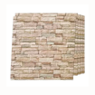 Imagen de Placa Revestimiento Pared Autoadhesiva Piedra Crema 70x77cm