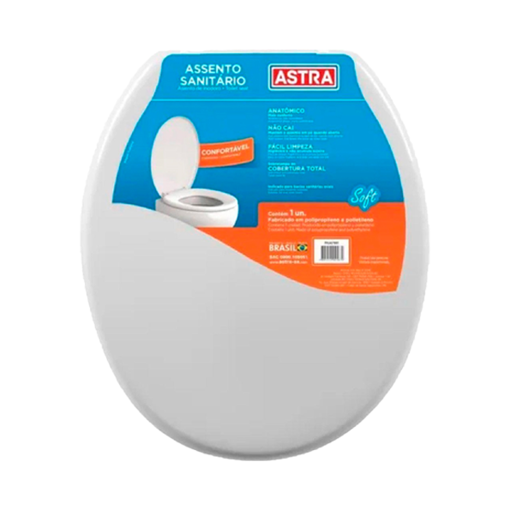 Imagen de Tapa Para Inodoro Soft Blanca Plastica