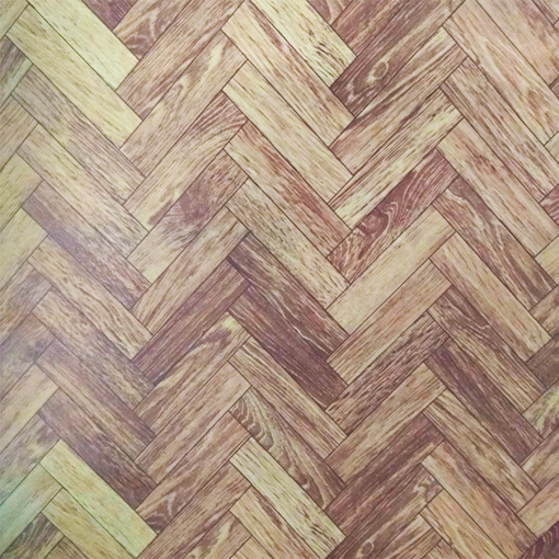Imagen de Piso Vinílico Dúo Marrón Imitación Parket Por Metro