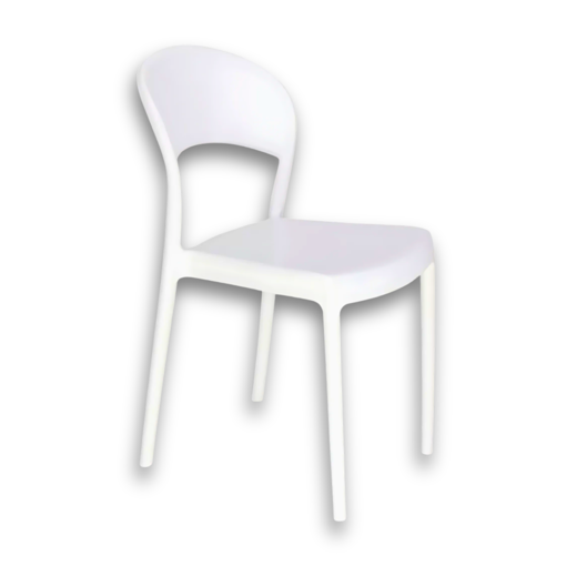Imagen de Silla Estilo PVC Blanca