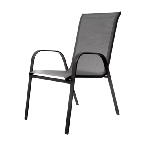 Imagen de Silla Jardín Metálica Gris