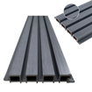 Imagen de Panel WPC Estriado Gris De Alta Resistencia Exterior 21.9x2.6x290cm
