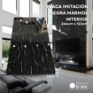Imagen de Placa Pvc Imitacion Marmol Negro 2.44 X 1.22 X 3mm