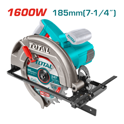 Imagen de Sierra Circular 1600w 7 1/4 Super Total Industrial